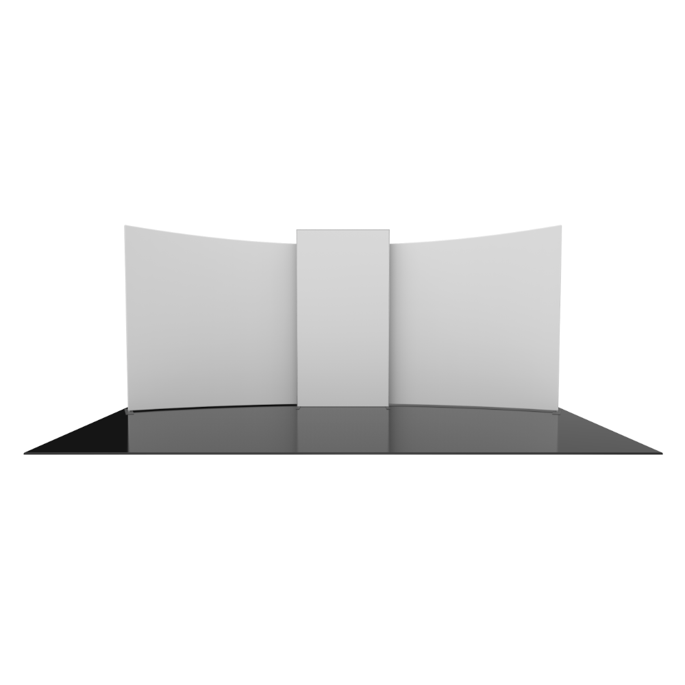 Formulate Designer Series 20ft Fabric Backwall Kit 02