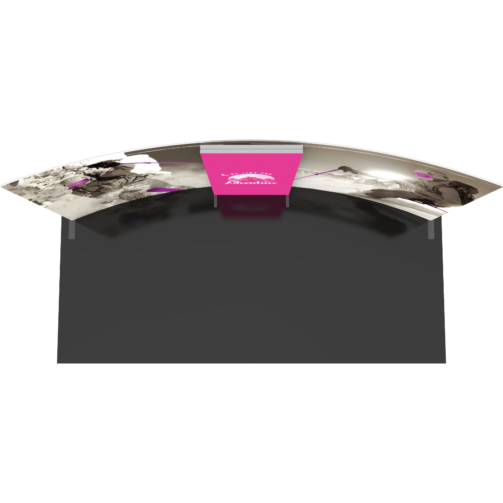 Formulate Designer Series 20ft Fabric Backwall Kit 02