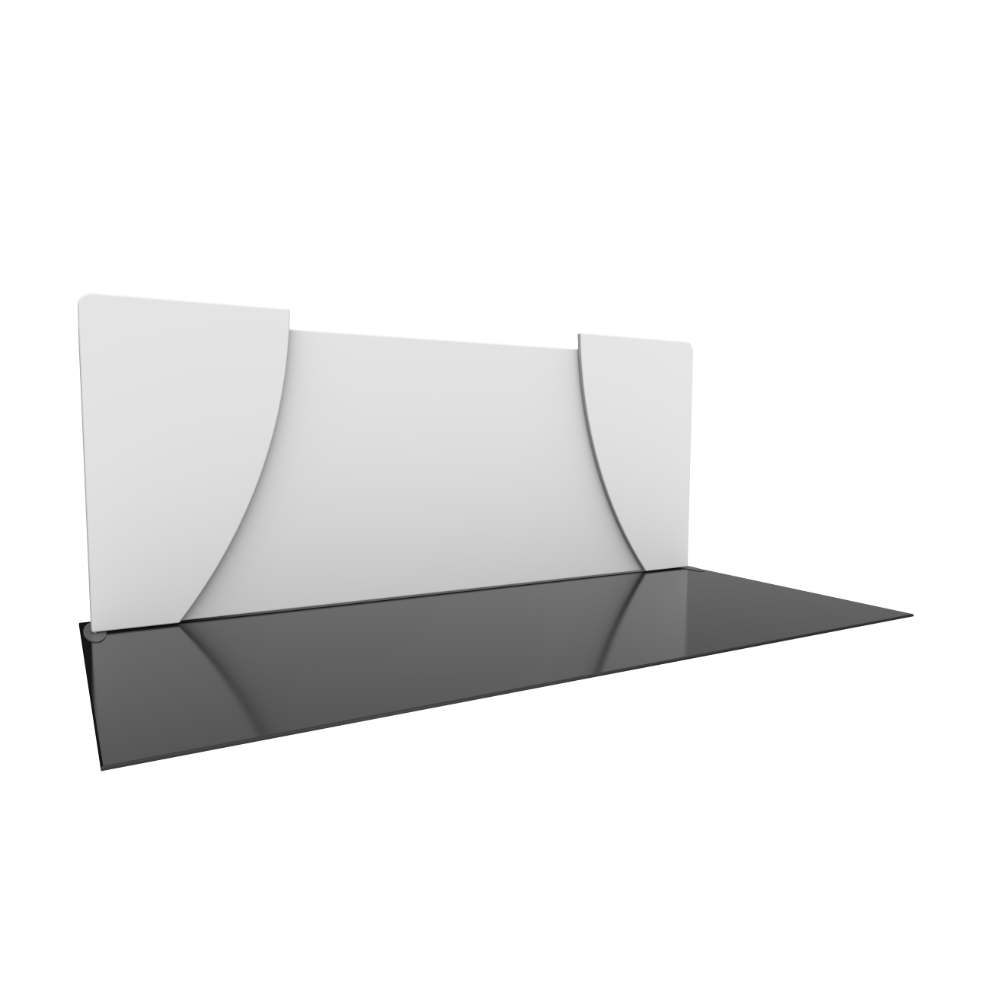 Formulate Designer Series 20ft Fabric Backwall Kit 04