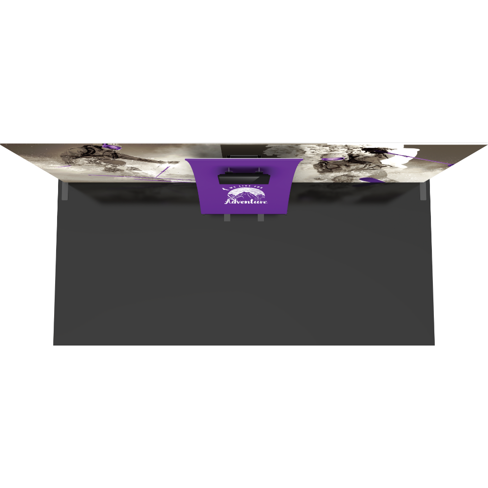 Formulate Designer Series 20ft Fabric Backwall Kit 05