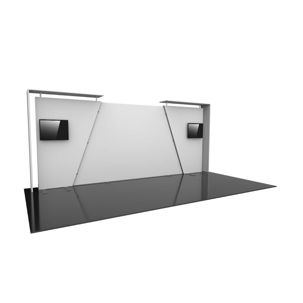 Formulate Designer Series 20ft Fabric Backwall Kit 07