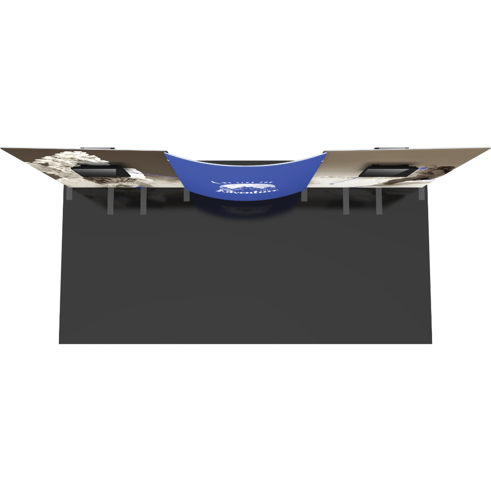 Formulate Designer Series 20ft Fabric Backwall Kit 08