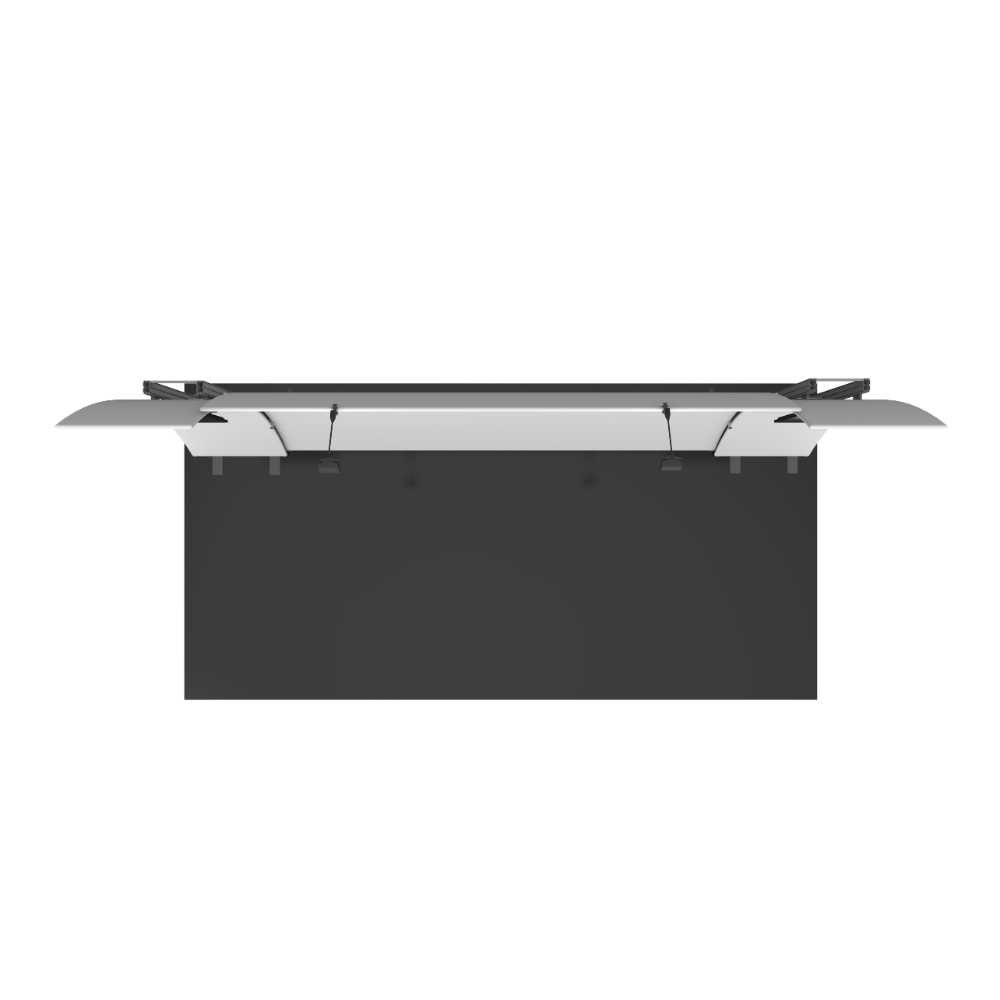 Formulate Designer Series 20ft Fabric Backwall Kit 12