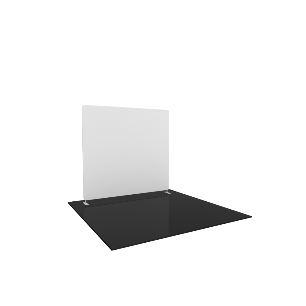 Formulate Essential 8ft Straight Fabric Backwall