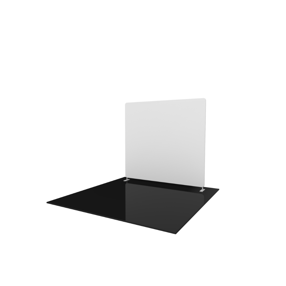 Formulate Essential 8ft Straight Fabric Backwall