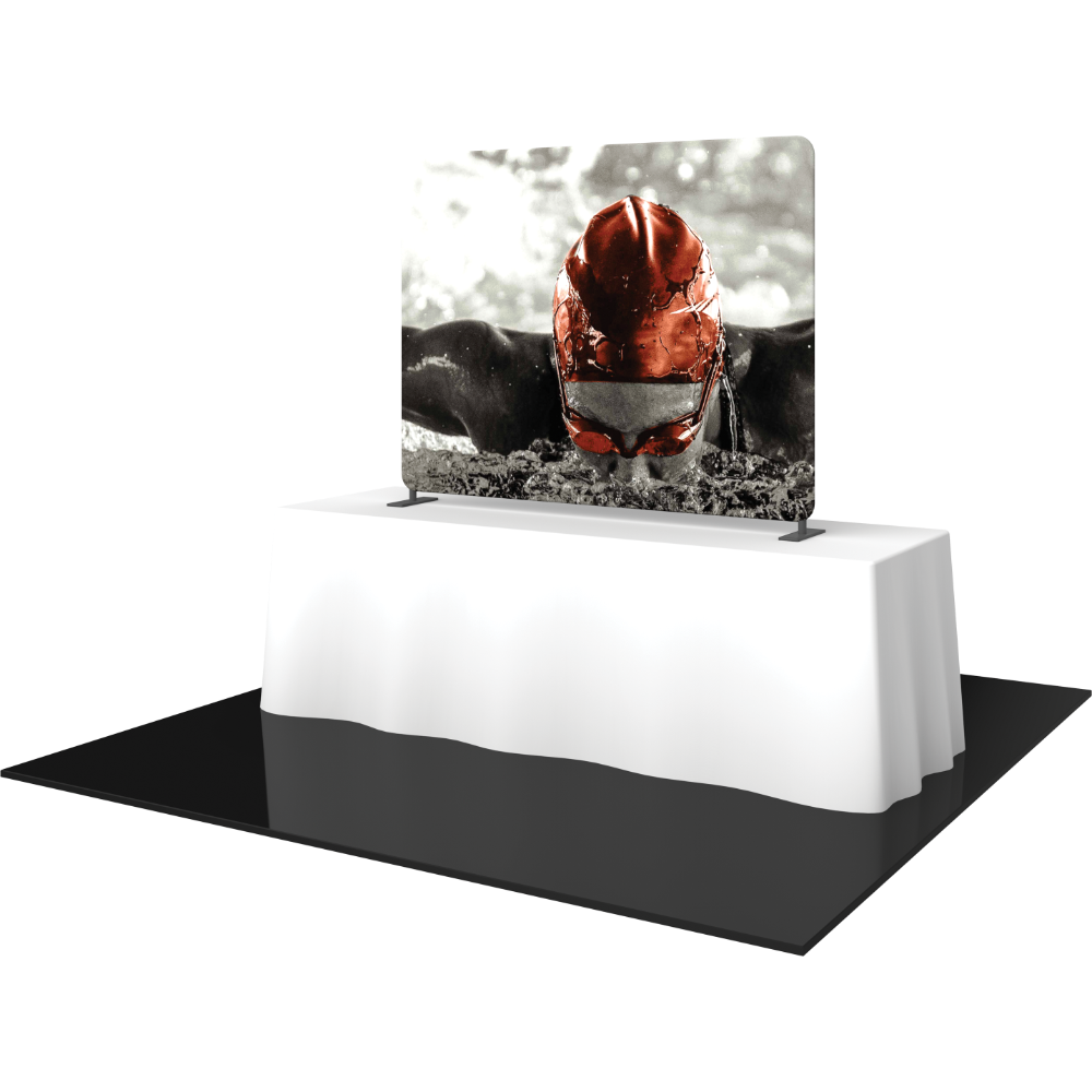 Formulate Essential Tabletop Straight Fabric Backwall
