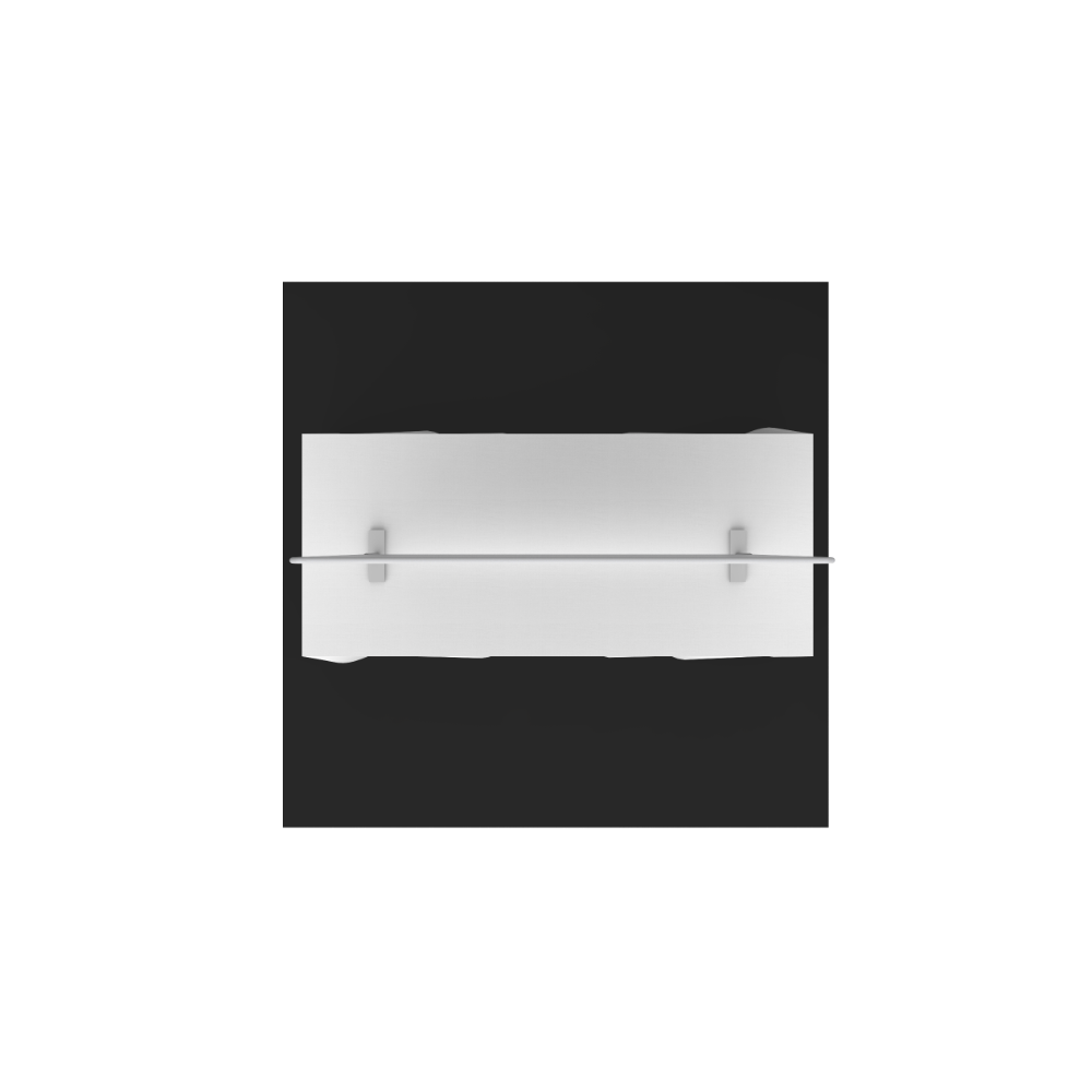 Formulate Essential Tabletop Straight Fabric Backwall