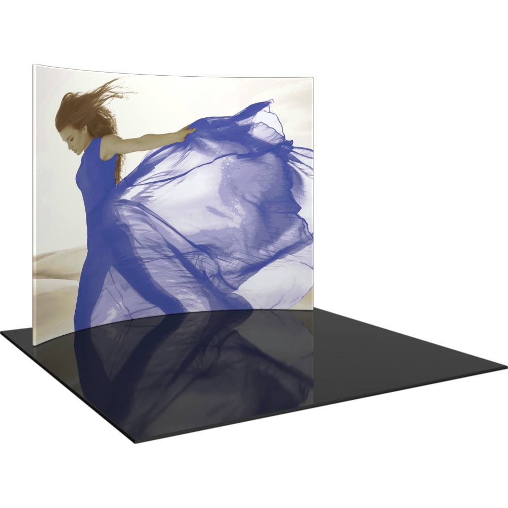 Formulate Master 10ft HC1 Horizontal Curve Fabric Backwall
