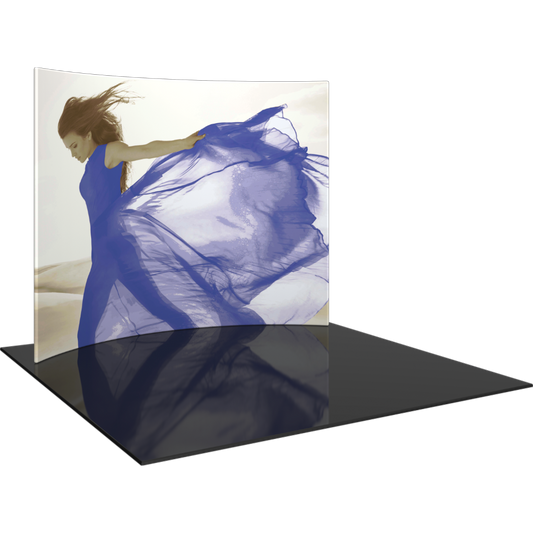 Formulate Master 10ft HC1 Horizontal Curve Fabric Backwall