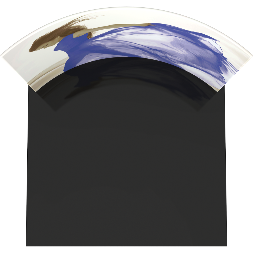 Formulate Master 10ft HC1 Horizontal Curve Fabric Backwall