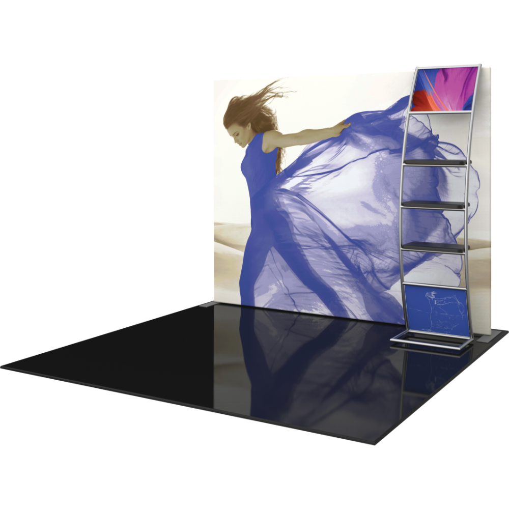 Formulate Master 10ft S6 Straight Fabric Backwall