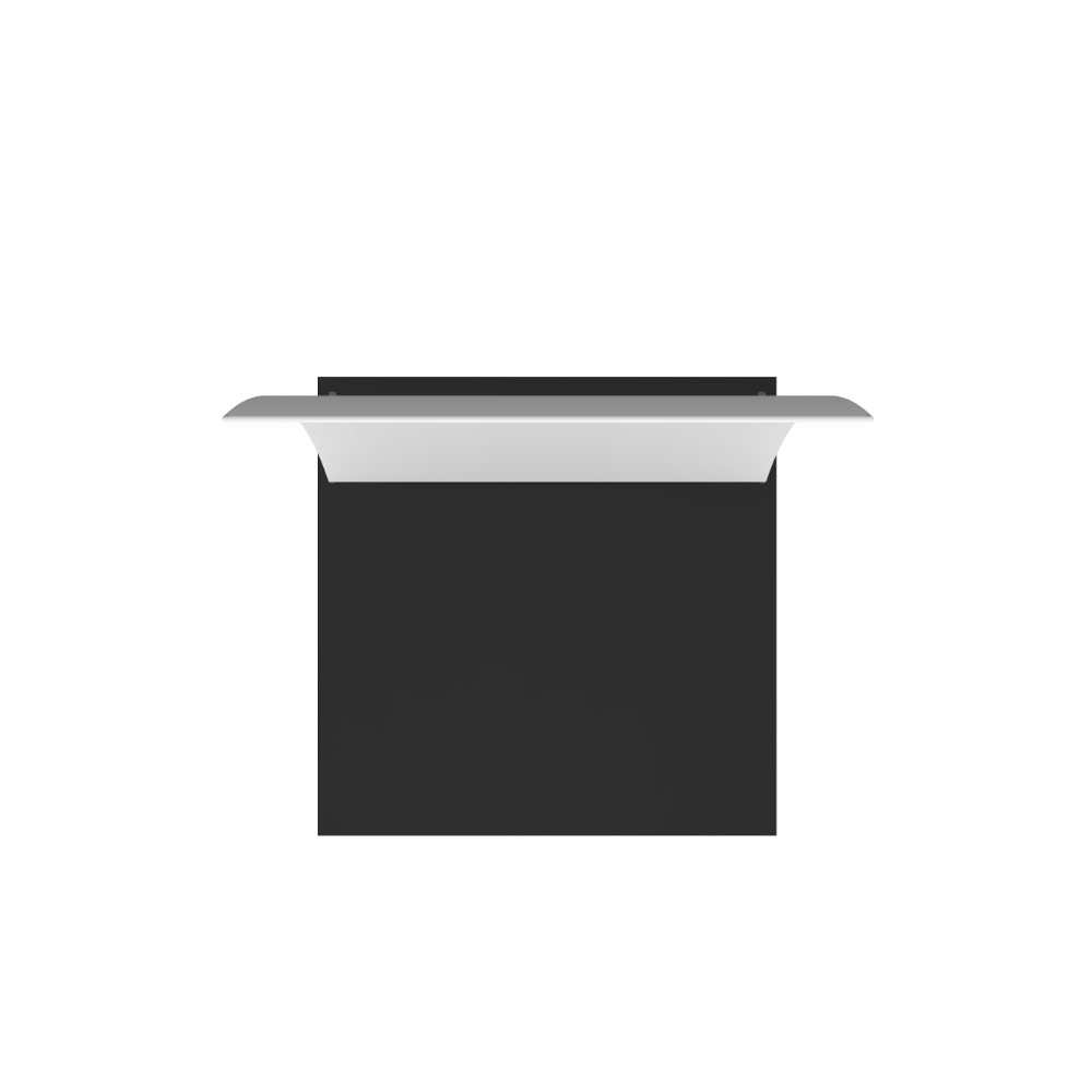 Formulate Master 10ft VC1 Vertical Curve Fabric Backwall