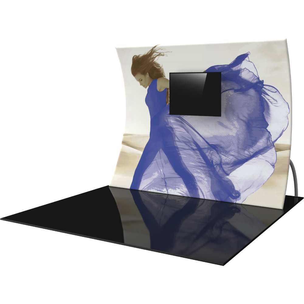 Formulate Master 10ft VC6 Vertical Curve Fabric Backwall