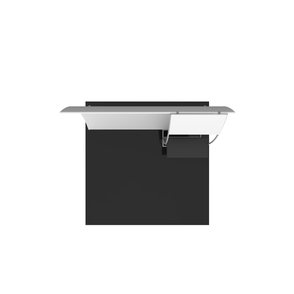 Formulate Master 10ft VC7 Vertical Curve Fabric Backwall