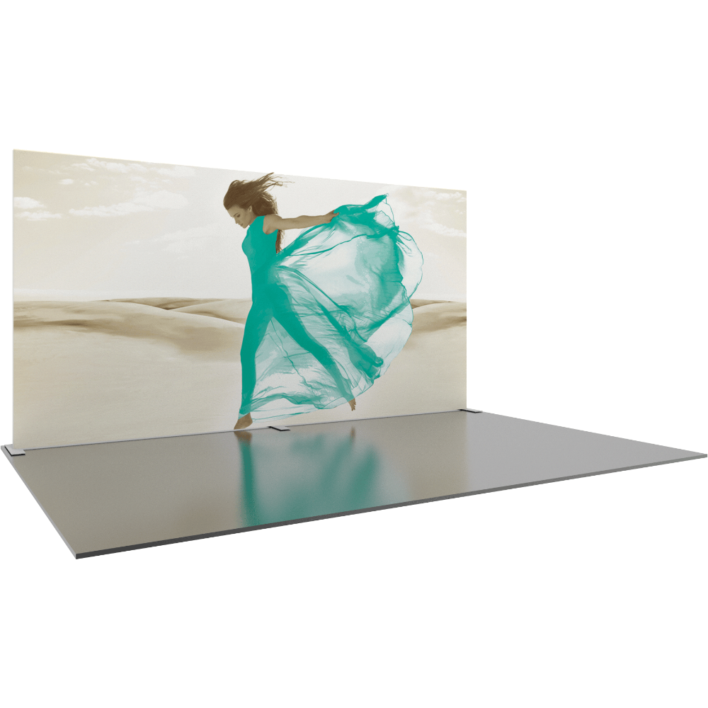 Formulate Master 15ft Straight Fabric Backwall