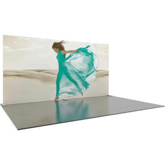 Formulate Master 15ft Straight Fabric Backwall