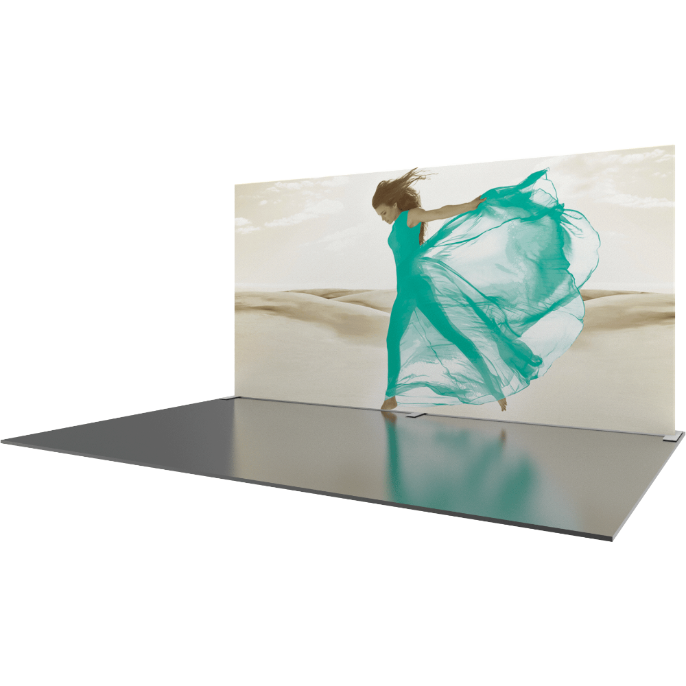 Formulate Master 15ft Straight Fabric Backwall