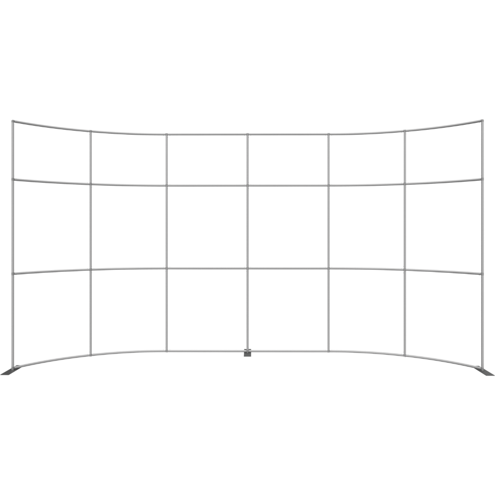 Formulate Master 20ft WH1 Horizontal Curve Fabric Backwall