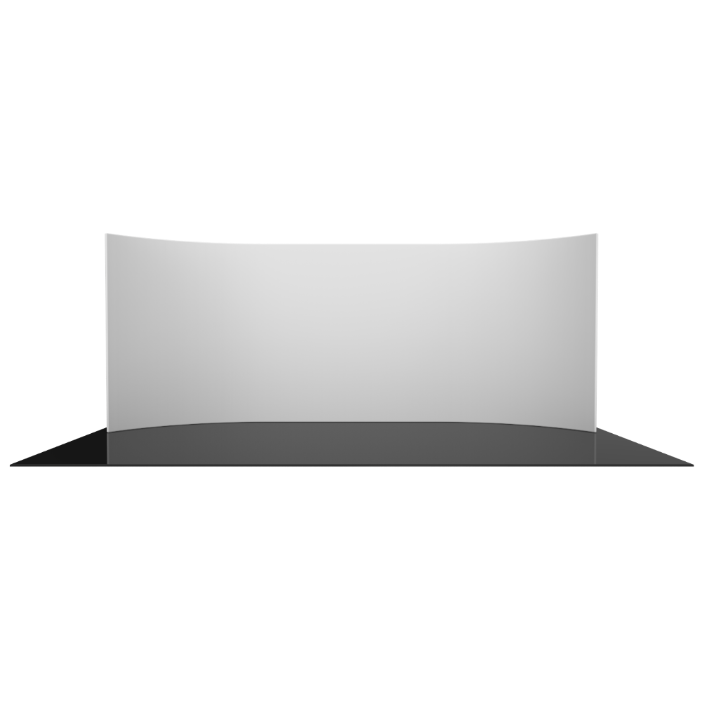 Formulate Master 20ft WH1 Horizontal Curve Fabric Backwall