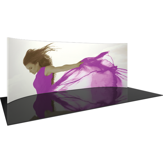 Formulate Master 20ft WH1 Horizontal Curve Fabric Backwall