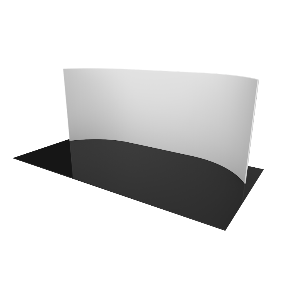 Formulate Master 20ft WH1 Horizontal Curve Fabric Backwall