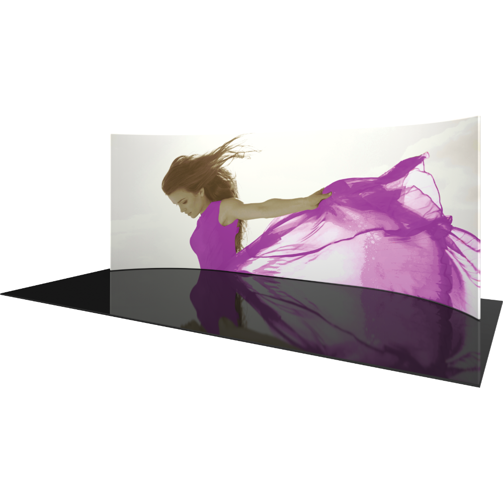 Formulate Master 20ft WH1 Horizontal Curve Fabric Backwall