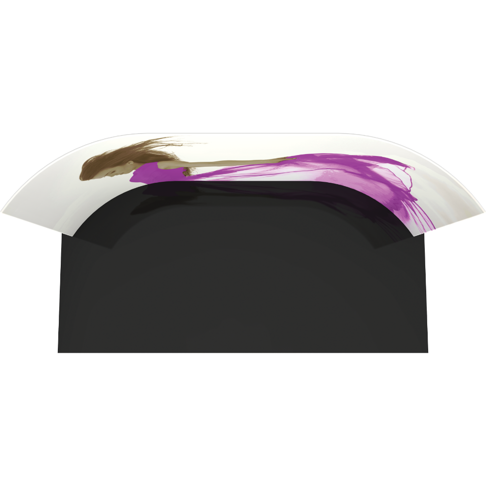 Formulate Master 20ft WH1 Horizontal Curve Fabric Backwall