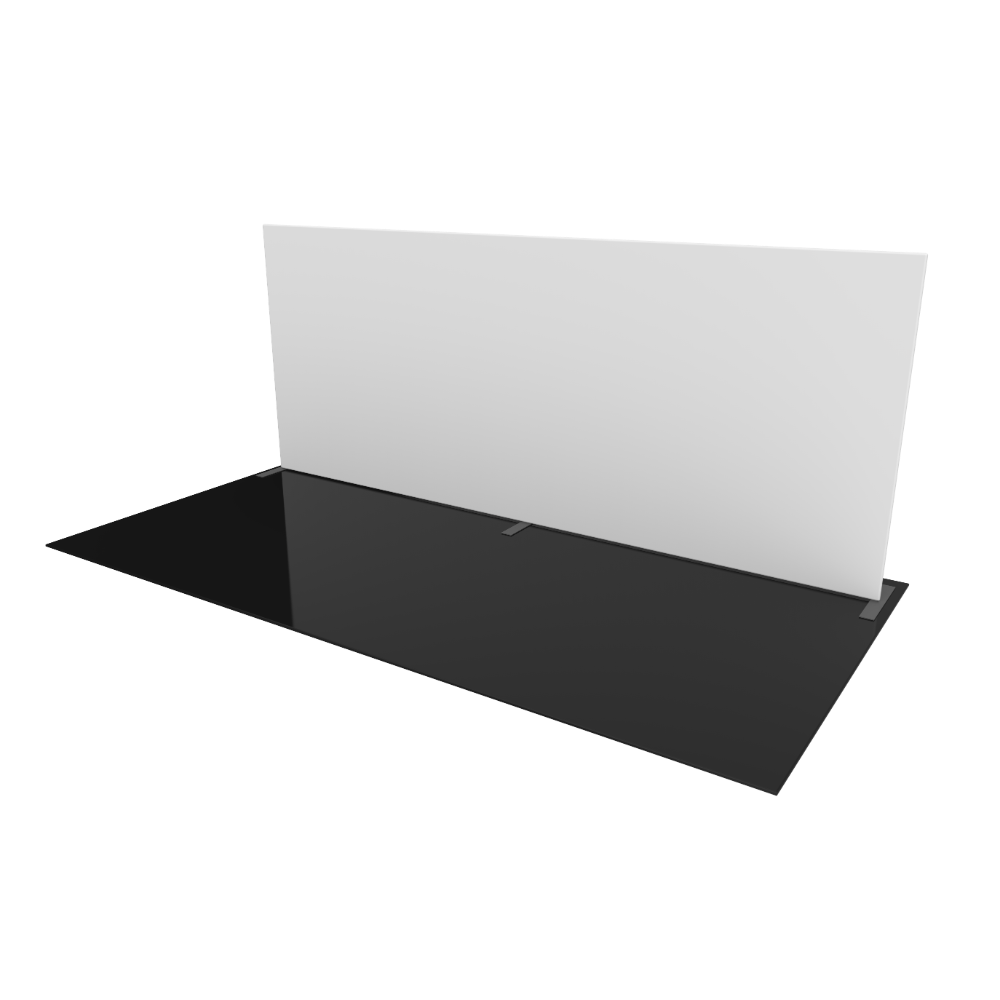 Formulate Master 20ft WS1 Straight Frame Fabric Backwall