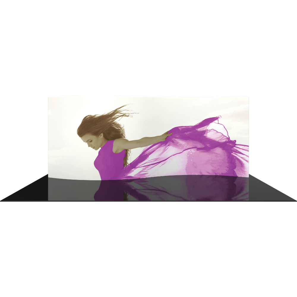 Formulate Master 20ft WSC1 Serpentine Curve Fabric Backwall