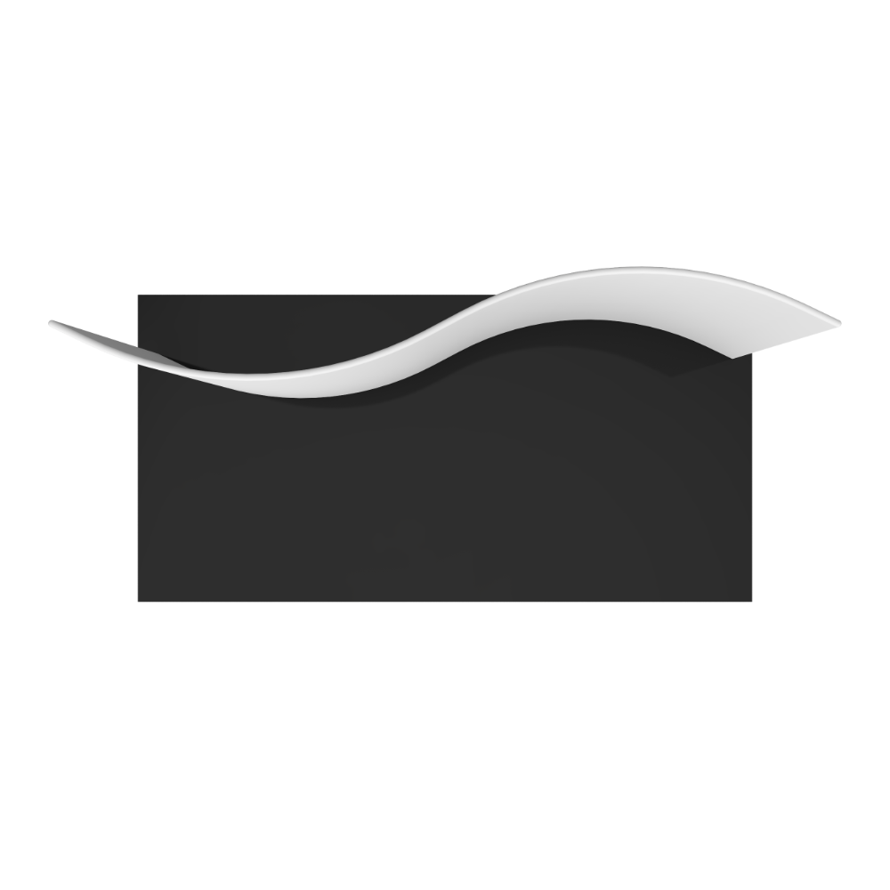 Formulate Master 20ft WSC1 Serpentine Curve Fabric Backwall