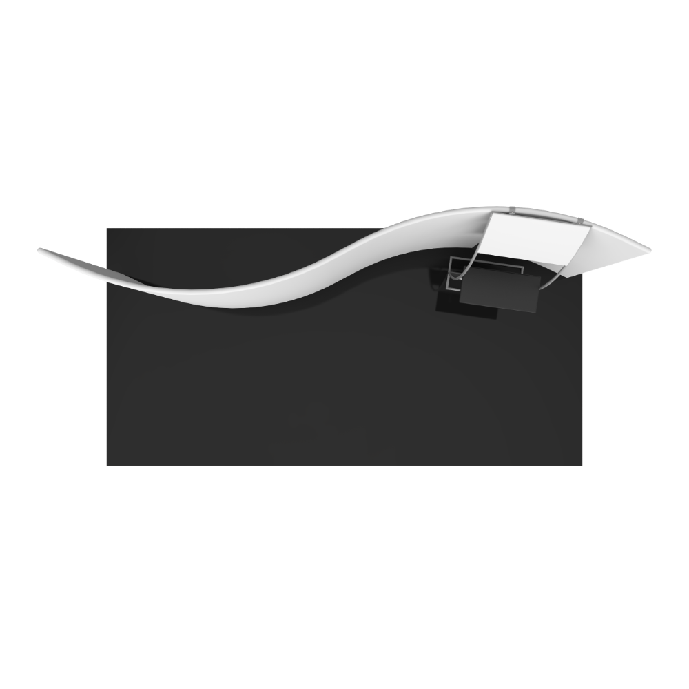 Formulate Master 20ft WSC2 Serpentine Curve Fabric Backwall