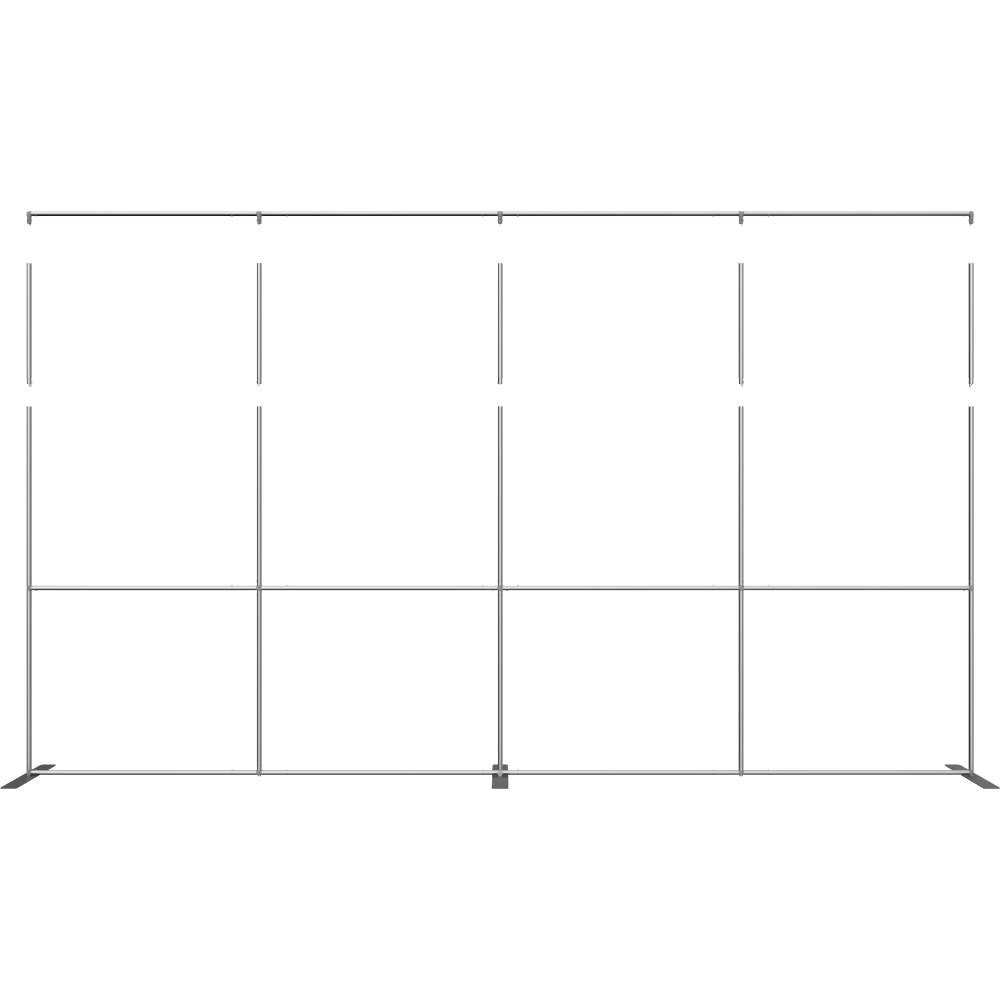 Formulate Master 20ft Straight 10ft Tall Fabric Backwall