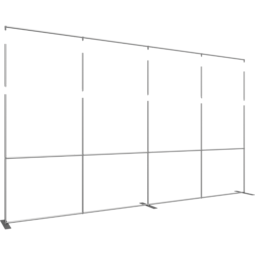 Formulate Master 20ft Straight 10ft Tall Fabric Backwall