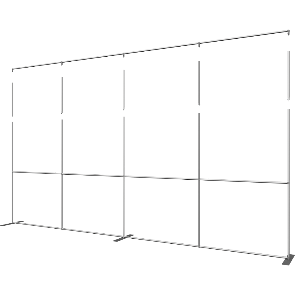Formulate Master 20ft Straight 10ft Tall Fabric Backwall