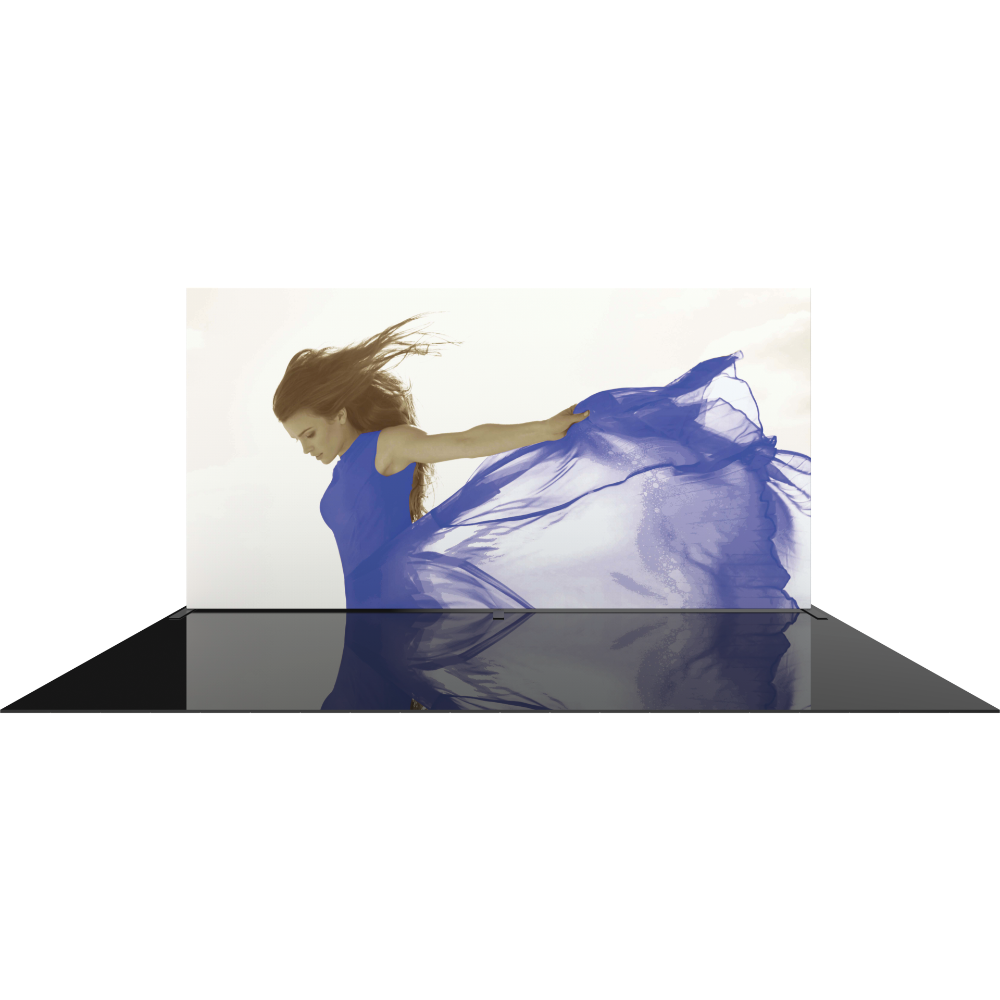 Formulate Master 20ft Straight 10ft Tall Fabric Backwall