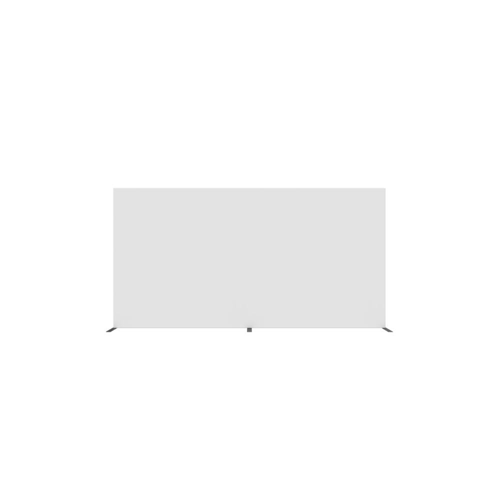Formulate Master 20ft Straight 10ft Tall Fabric Backwall