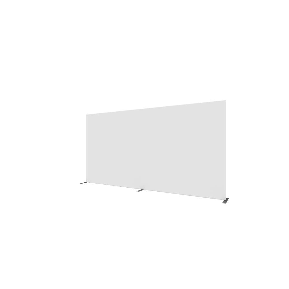 Formulate Master 20ft Straight 10ft Tall Fabric Backwall