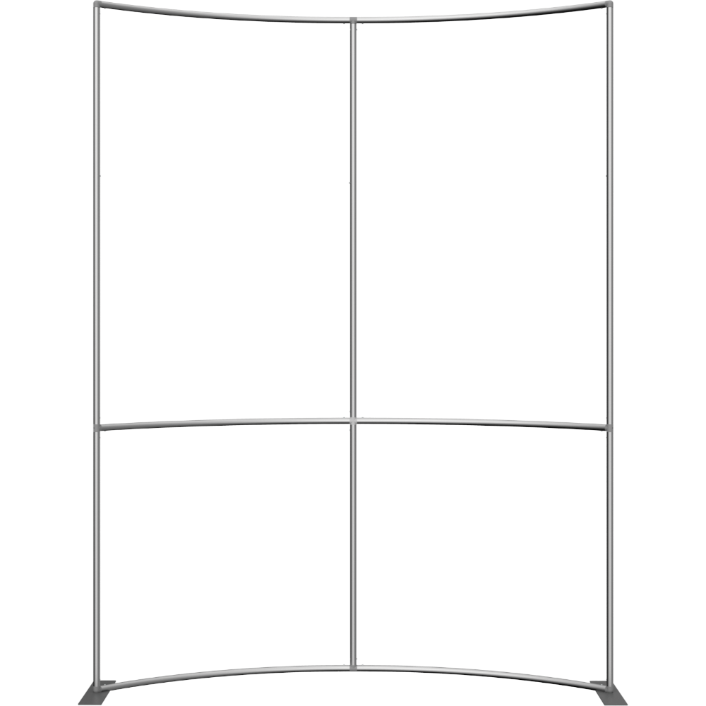 Formulate Master 8ft Horizontal Curve 10ft Tall Fabric Backwall