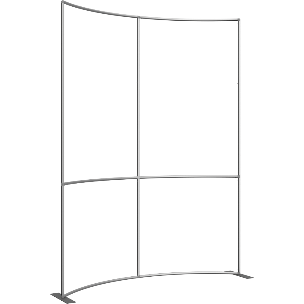 Formulate Master 8ft Horizontal Curve 10ft Tall Fabric Backwall