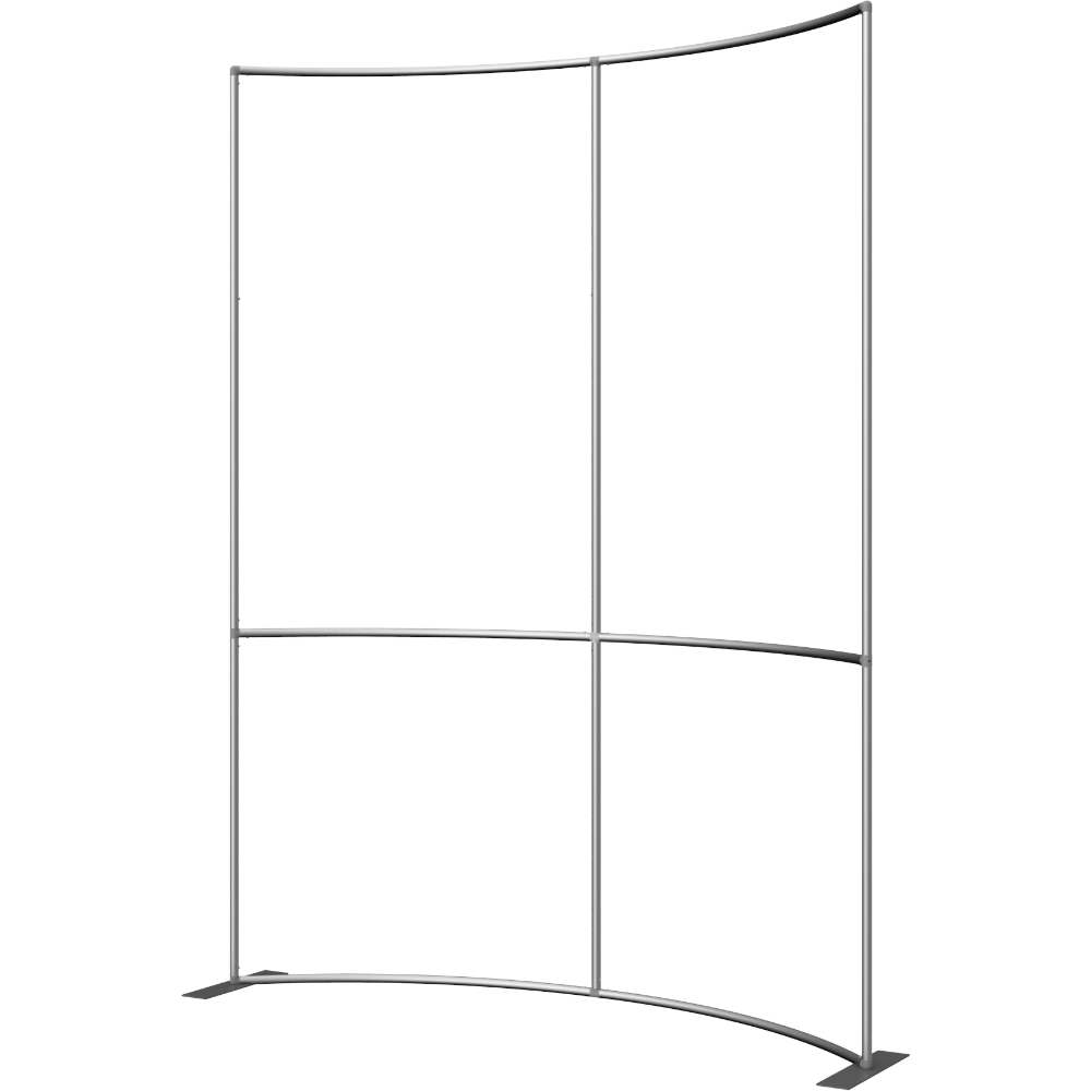 Formulate Master 8ft Horizontal Curve 10ft Tall Fabric Backwall