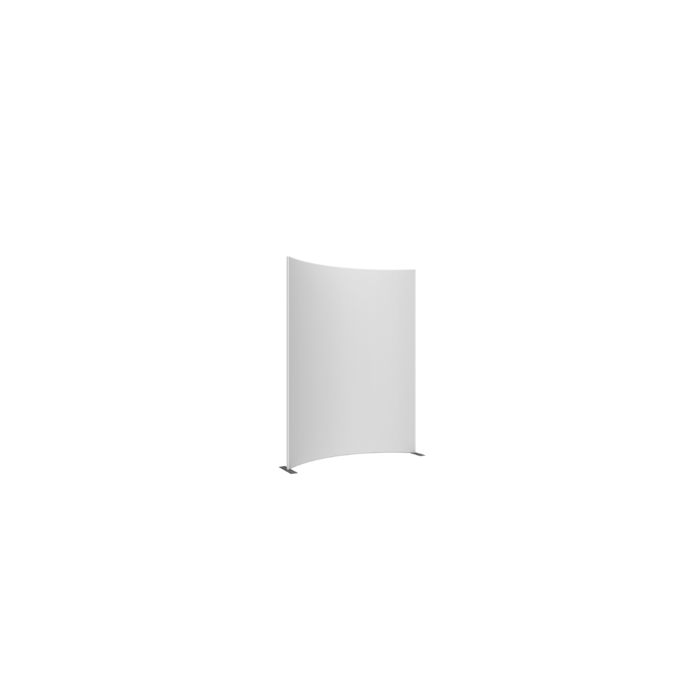 Formulate Master 8ft Horizontal Curve 10ft Tall Fabric Backwall