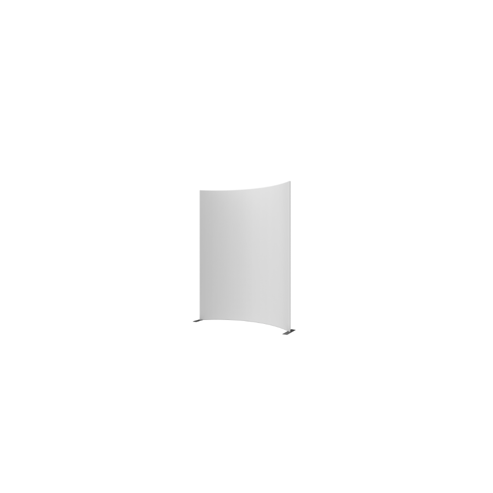 Formulate Master 8ft Horizontal Curve 10ft Tall Fabric Backwall