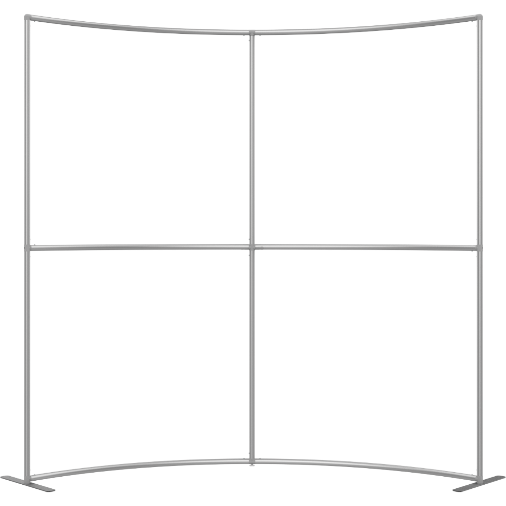 Formulate Master 8ft Horizontal Curve Fabric Backwall