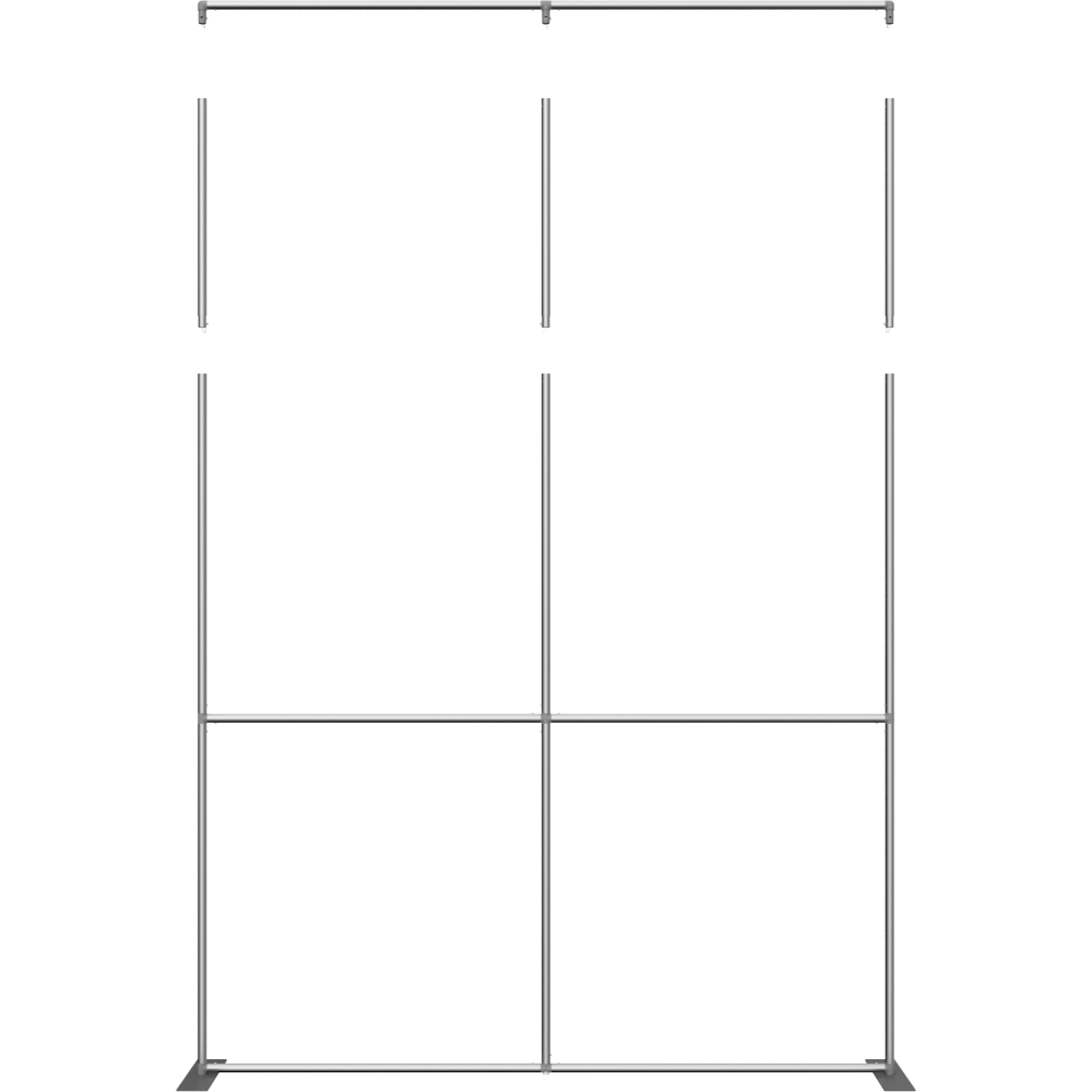 Formulate Master 8ft Straight 10ft Tall Fabric Backwall