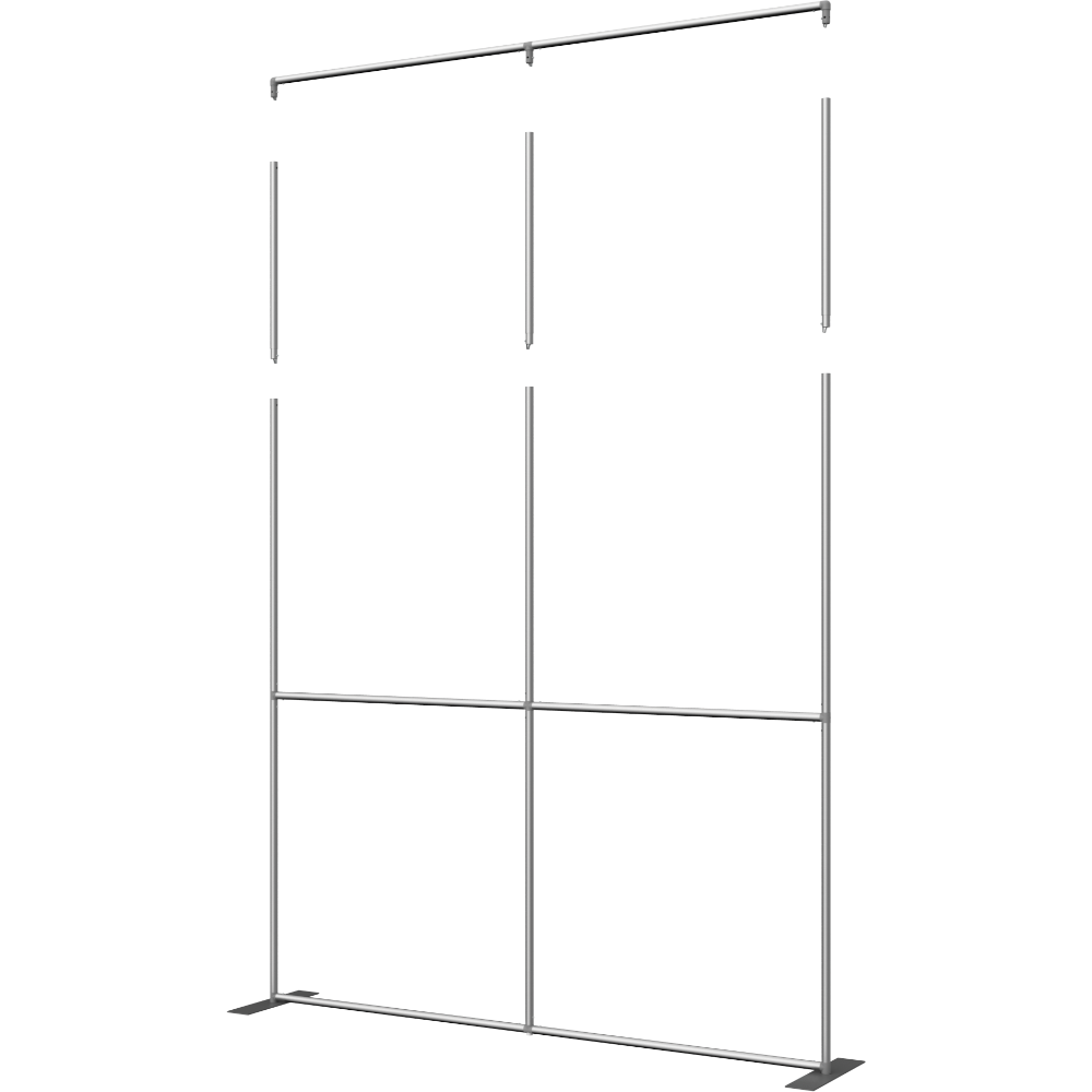 Formulate Master 8ft Straight 10ft Tall Fabric Backwall