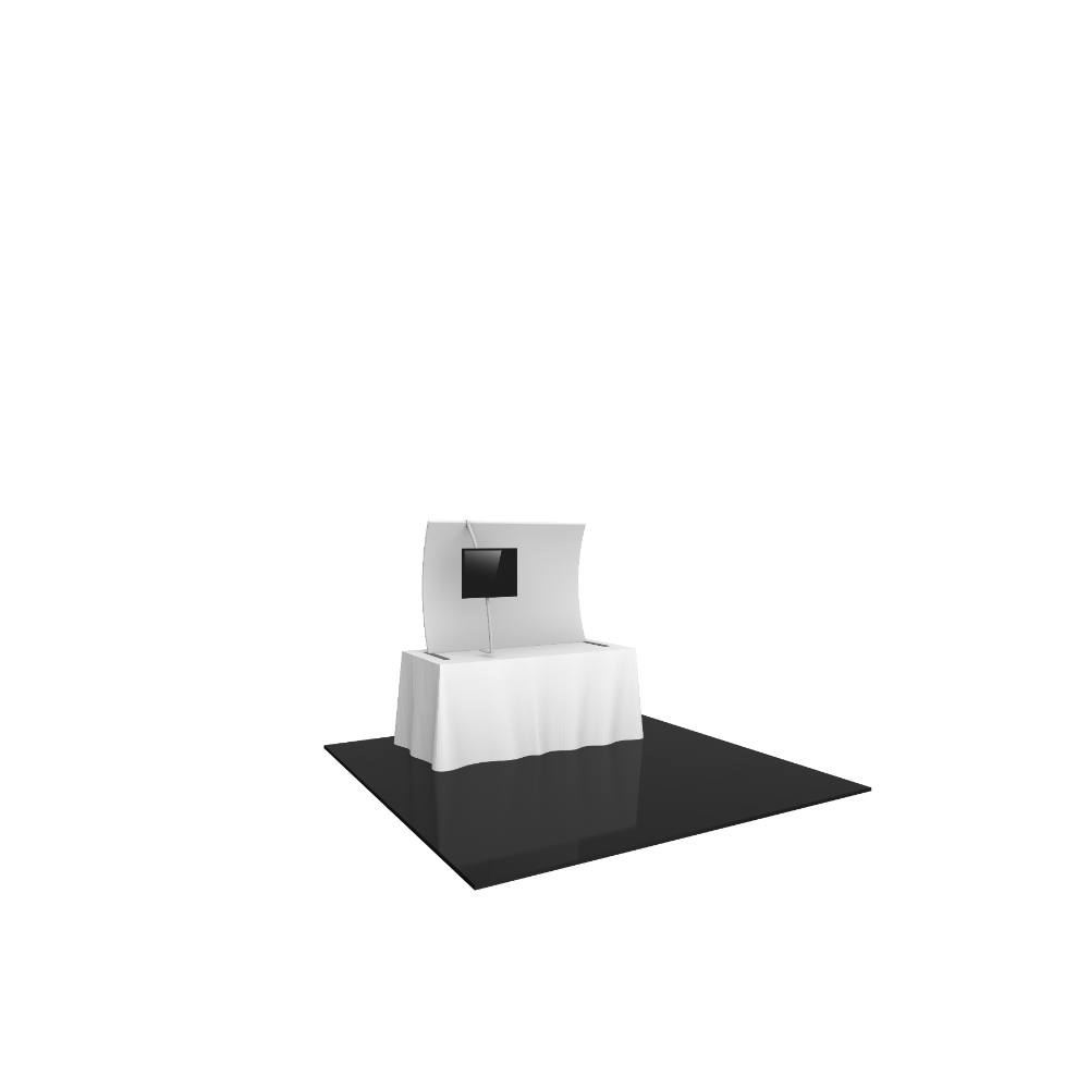 Formulate Master Tabletop TT3 Fabric Backwall