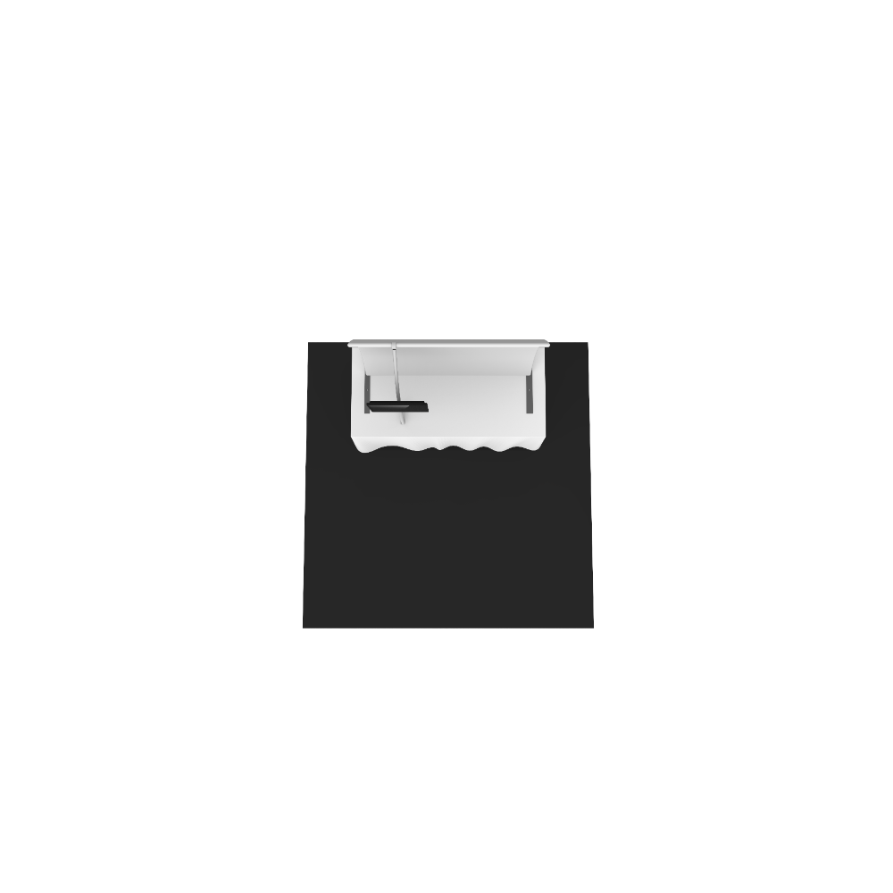 Formulate Master Tabletop TT3 Fabric Backwall