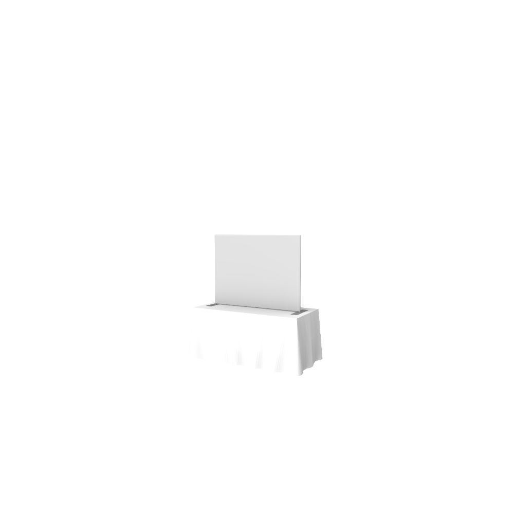 Formulate Master Tabletop TT4 Fabric Backwall