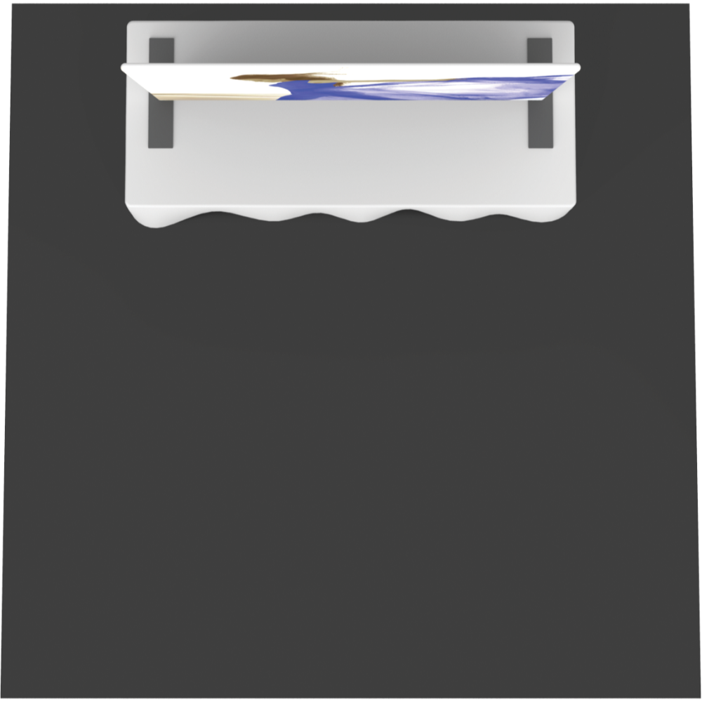 Formulate Master Tabletop TT4 Fabric Backwall