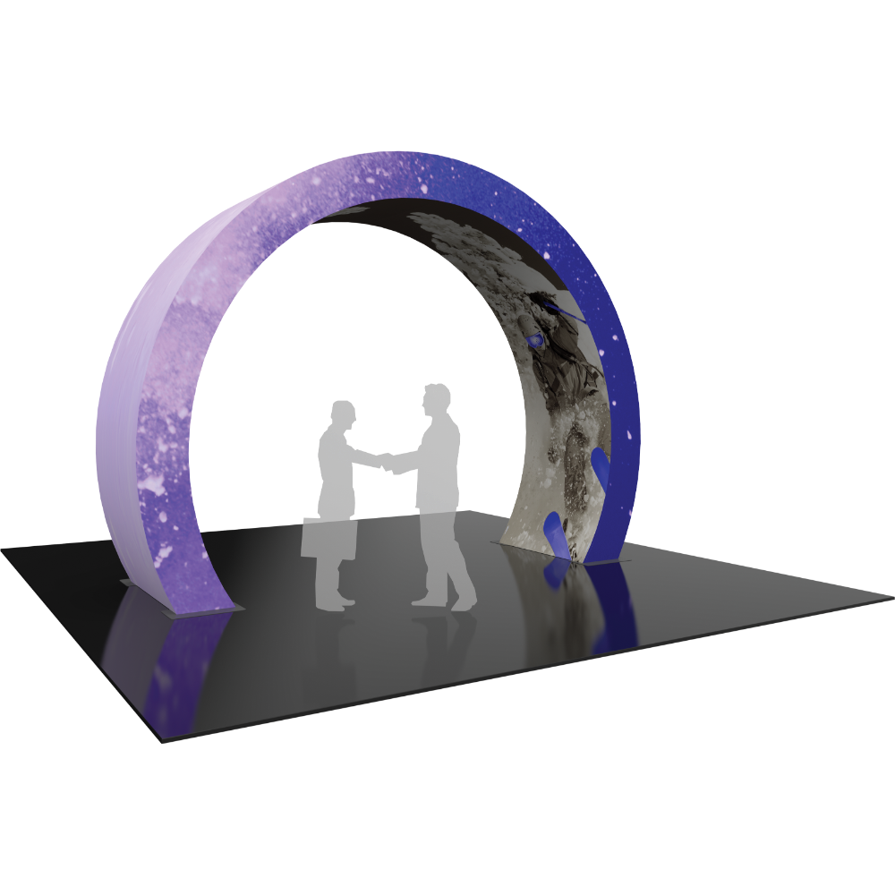 Formulate 12.5ft Arch 06 Tension Fabric Structure